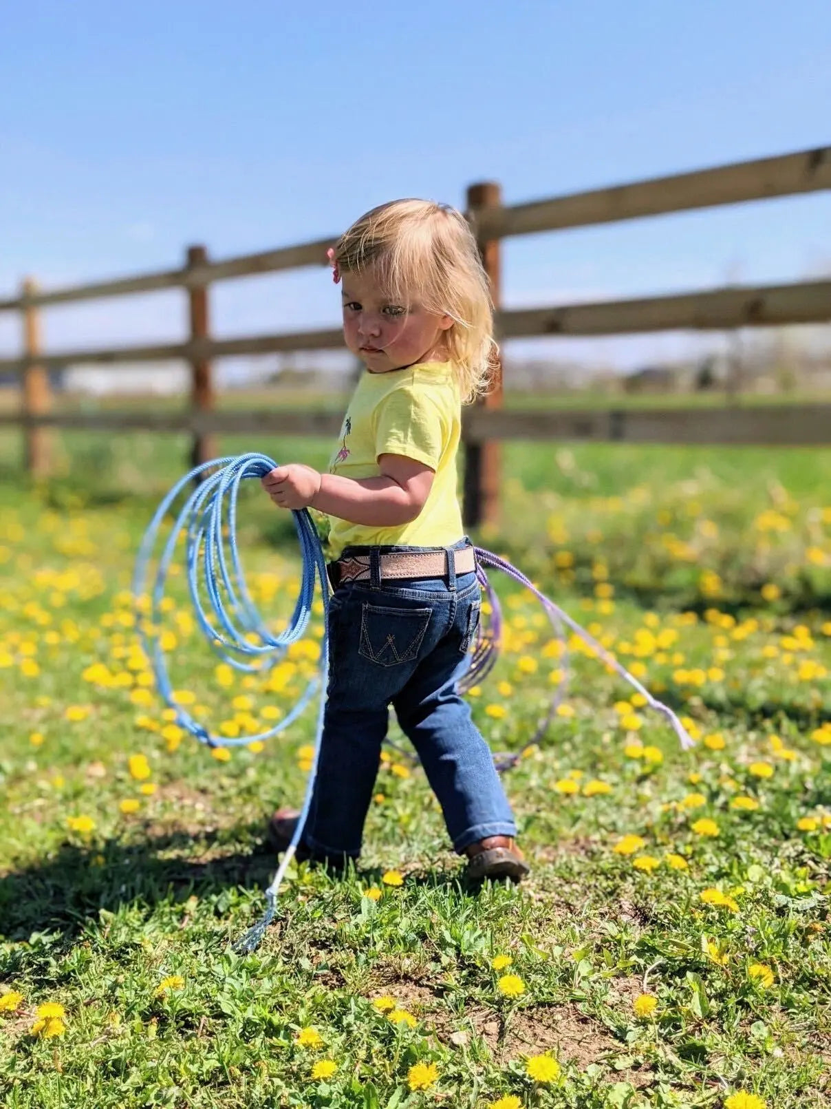 Kid's Saddle Tan Spider Combo by Texas Saddlery, handmade leather goods detail photo 4