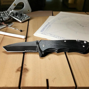 Knife, Pocket Locking (Free Customization) by Jayman’s Creations, Damascus knife detail photo 5