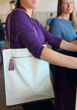 Knot Tote by Feelhandmade, handmade jewelry detail photo 2