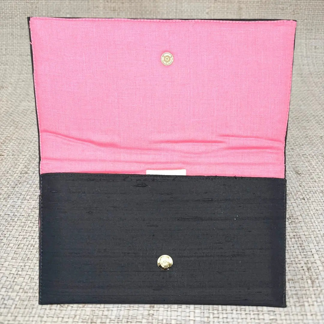 Koi Clutch by Garland Bags, handmade leather goods detail photo 2