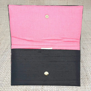 Koi Clutch by Garland Bags, handmade leather goods detail photo 2