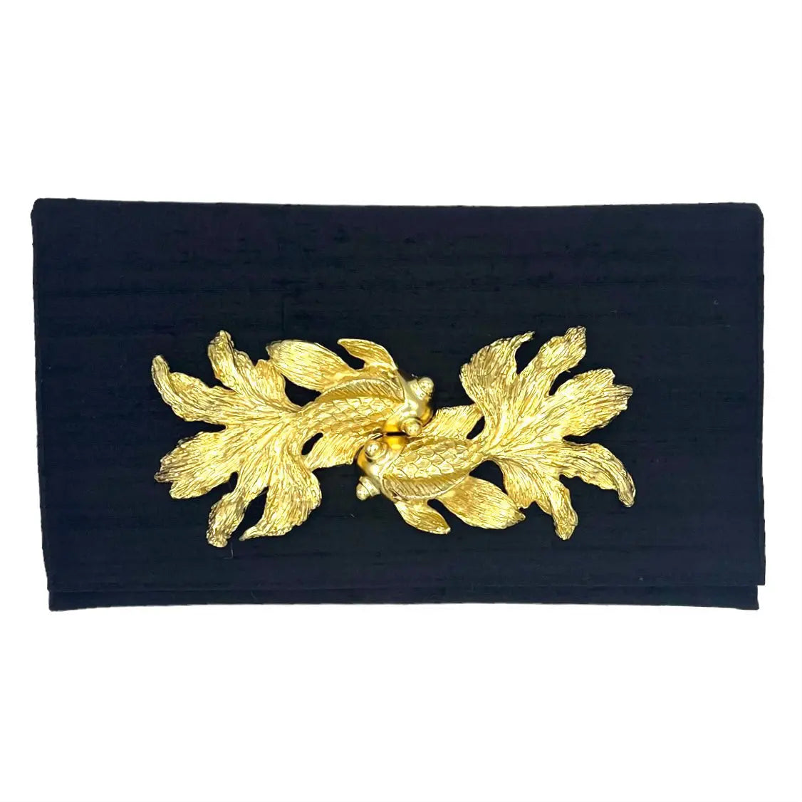 Koi Clutch by Garland Bags, handmade leather goods detail photo 4