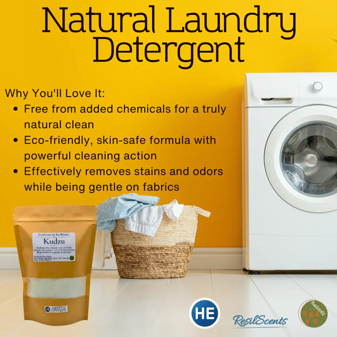 Kudzu™ Laundry Detergent | Bright Floral Clean – ResilScents™ by ResilScents, scented candle detail photo 7