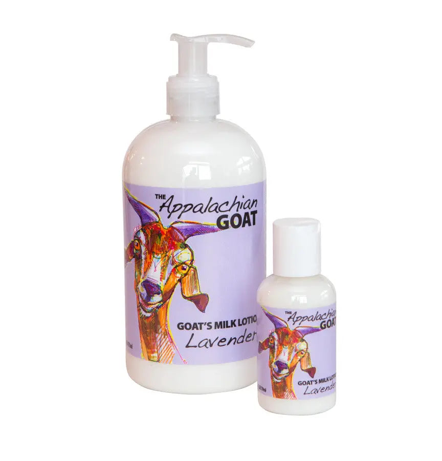 Lavender Goats Milk Lotion by Essential Journeys, natural skincare main product photo