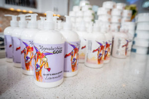 Lavender Goats Milk Lotion by Essential Journeys, natural skincare detail photo 6