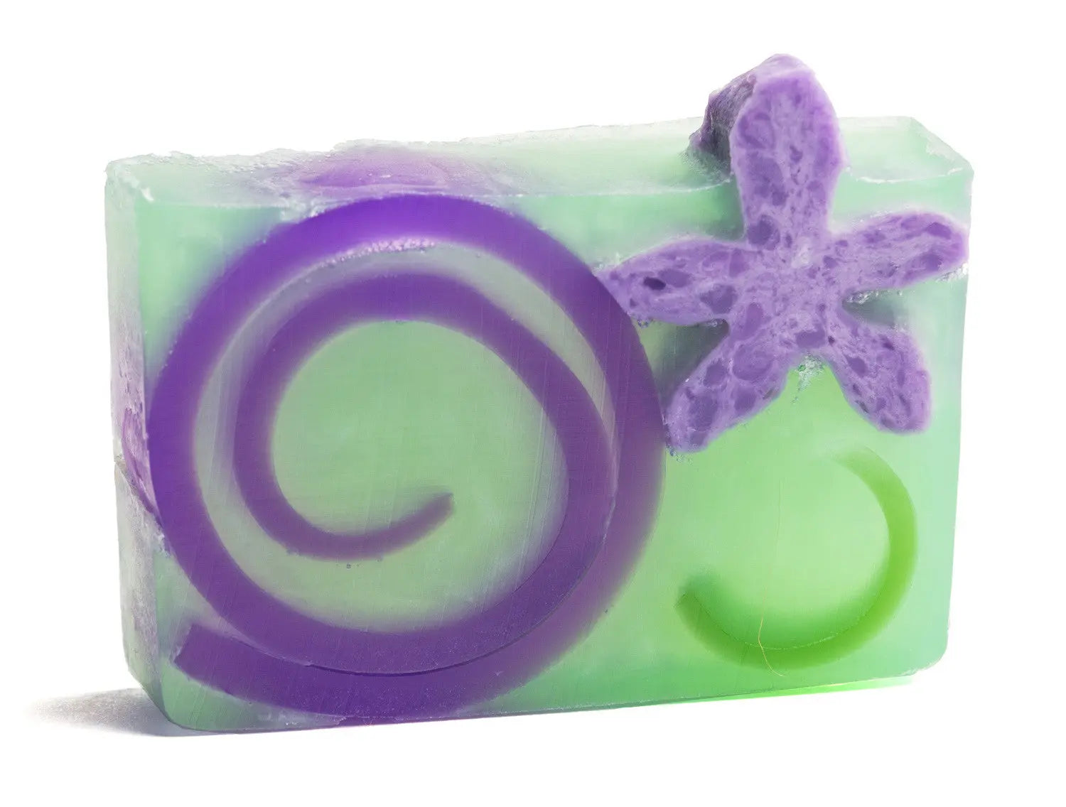 Lavender Mint Soap Slice 5.5 Oz. by Essential Journeys, natural skincare main product photo