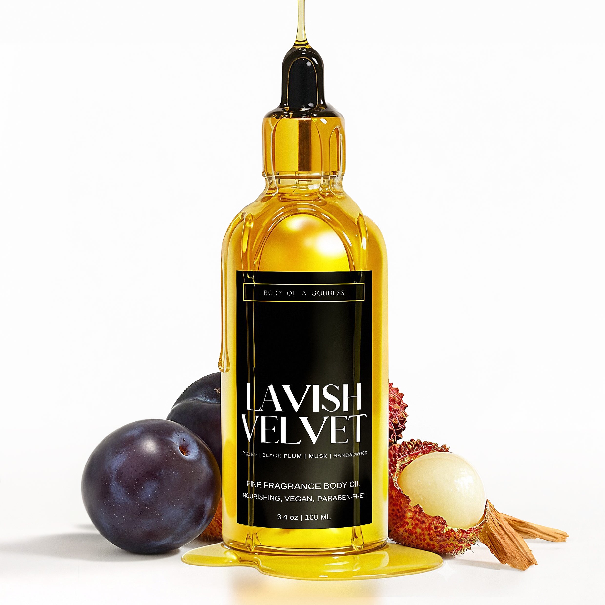 LAVISH VELVET BODY OIL by Body of a Goddess