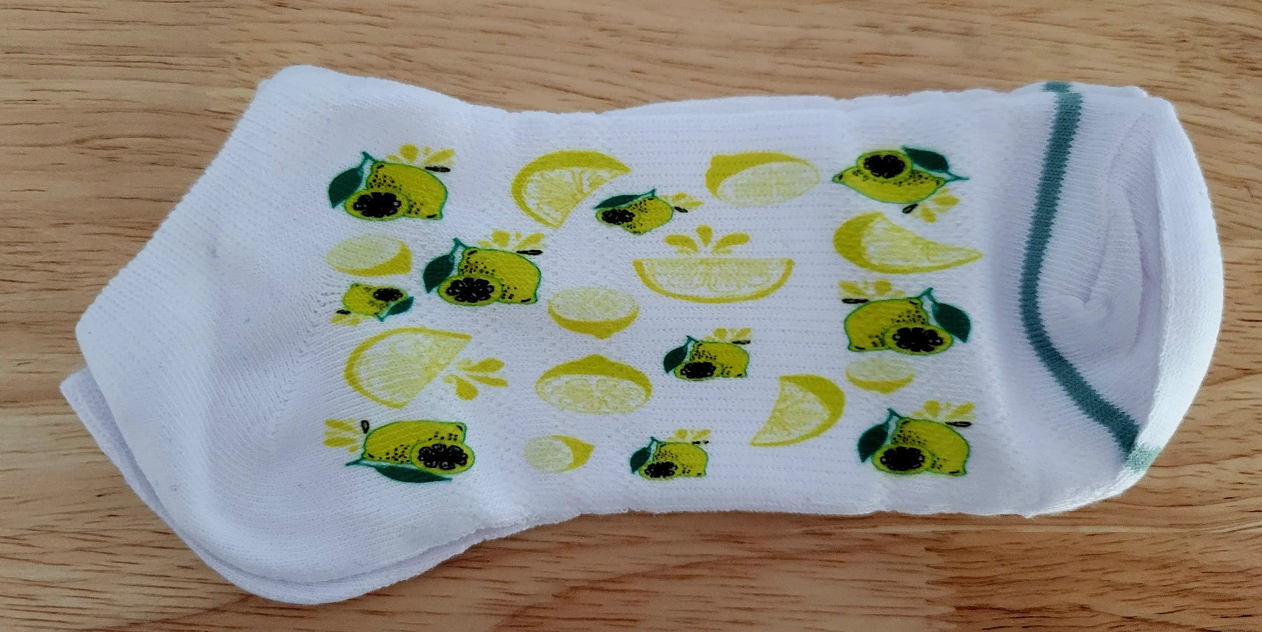 Lemon Ankle Socks by Two Beachin' Sisters, ankle socks main product photo