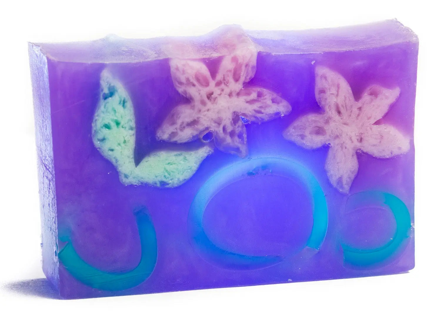 Lilac Blossoms Soap Slice 5.5 Oz. by Essential Journeys, natural skincare main product photo