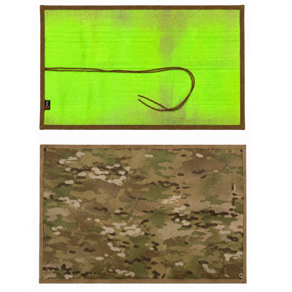 Drop Zone Mat - Premium - Firehose Edition detail view by Recycled Firefighter