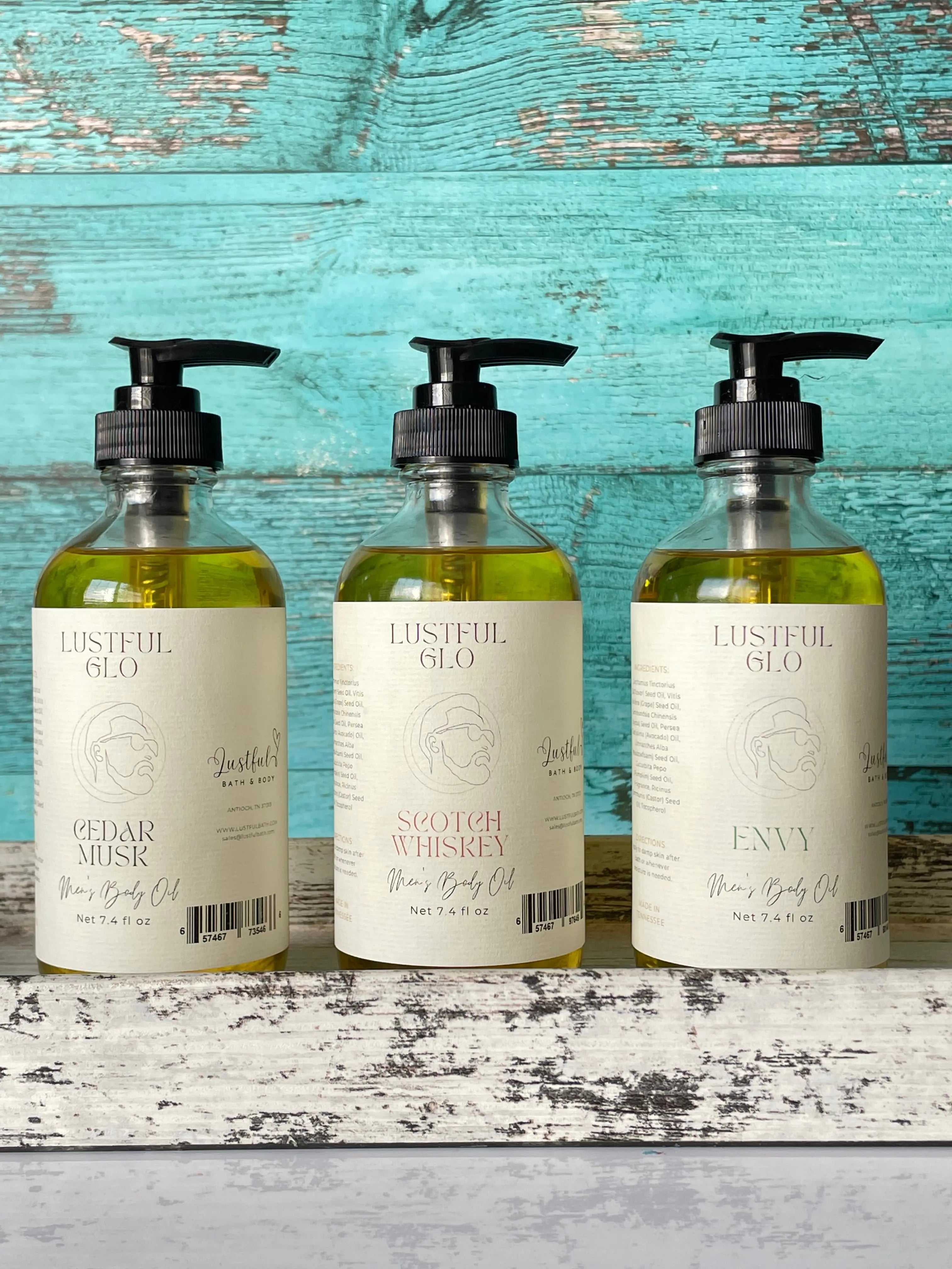 Lustful Glo Body Oil by Lustful Bath, LLC, natural skincare detail photo 2