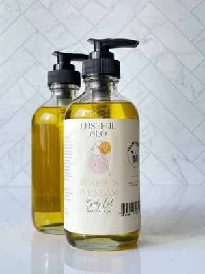 Lustful Glo Body Oil by Lustful Bath, LLC, natural skincare detail photo 3