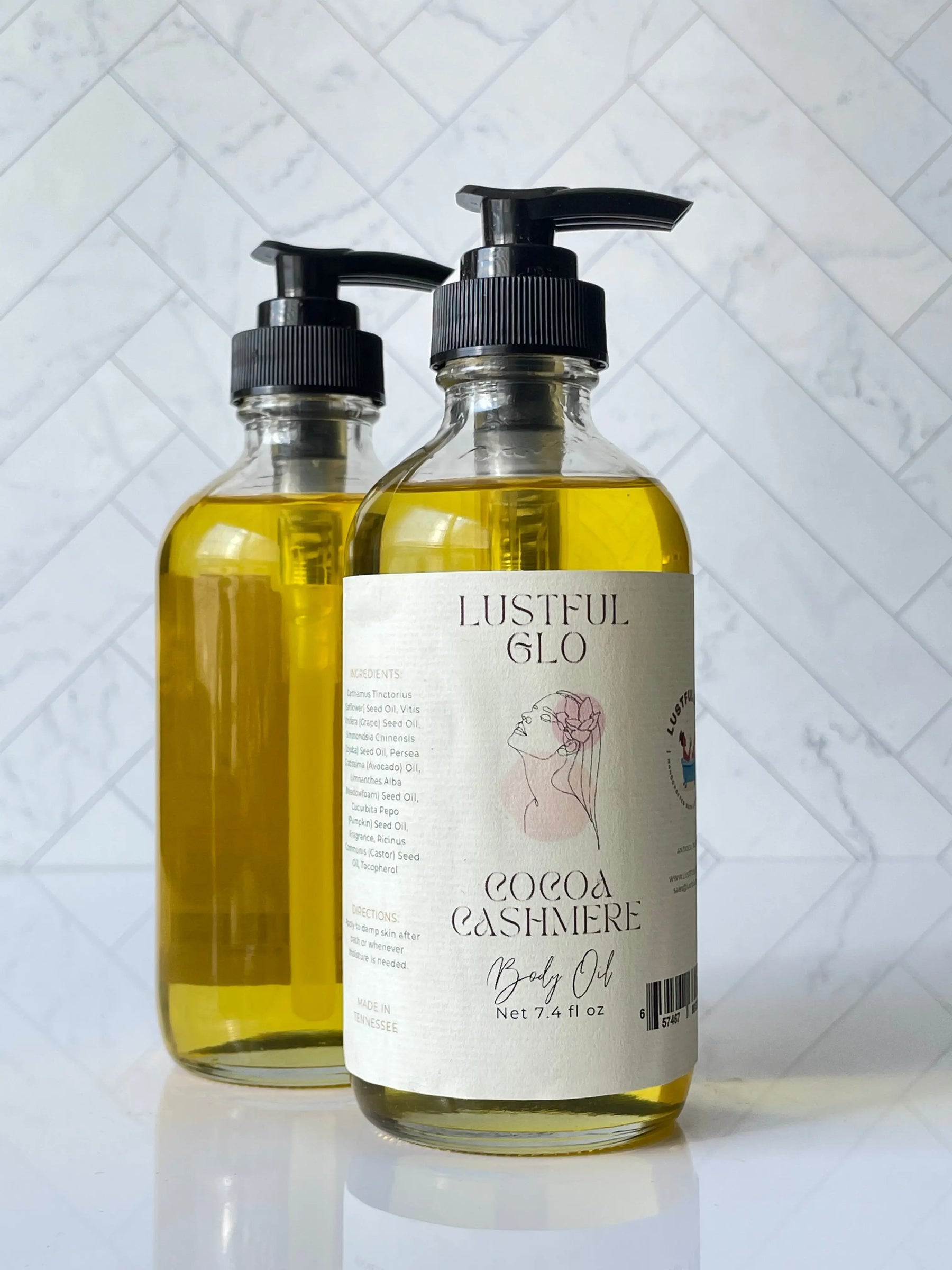 Lustful Glo Body Oil by Lustful Bath, LLC, natural skincare detail photo 4