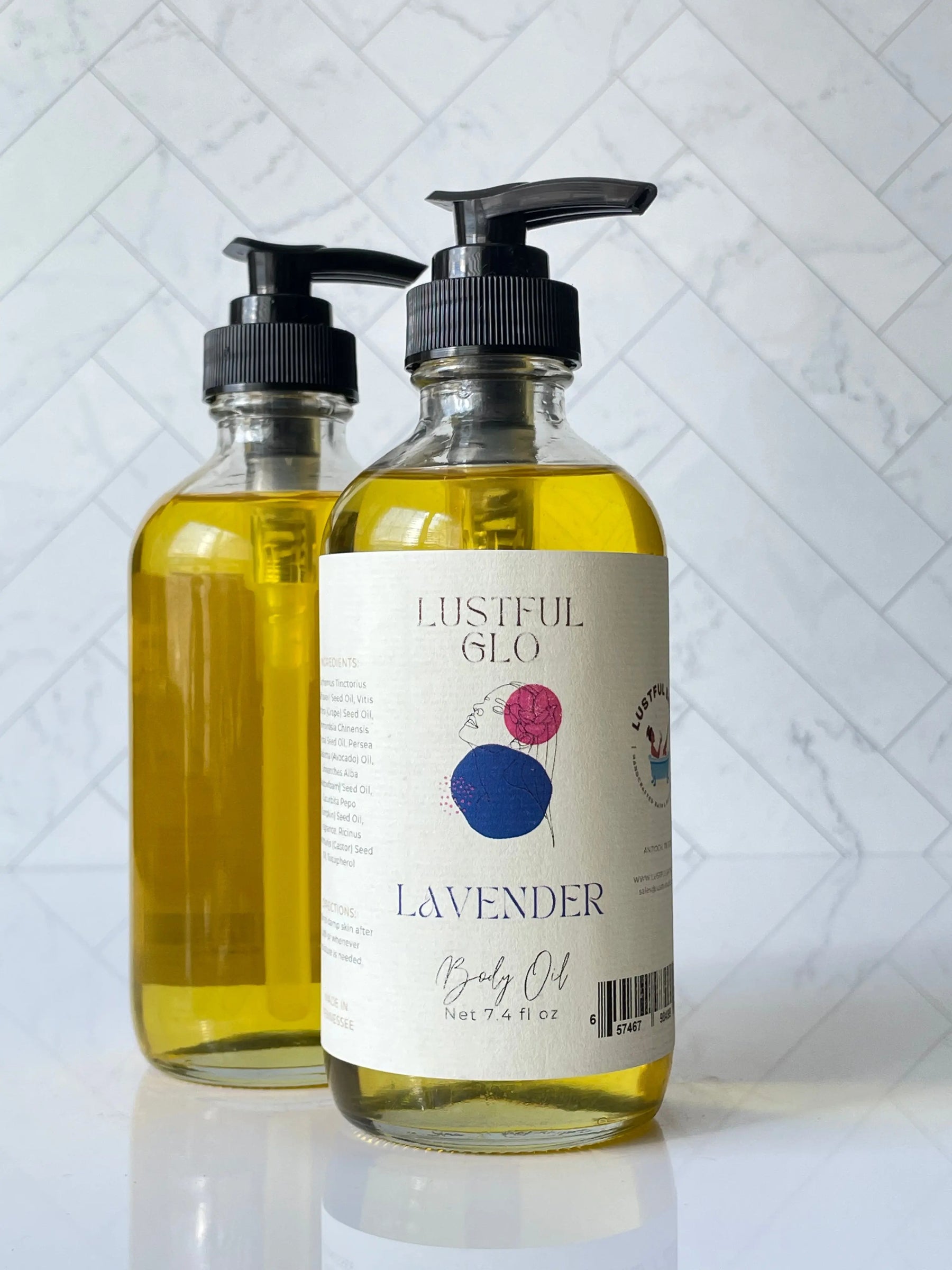 Lustful Glo Body Oil by Lustful Bath, LLC, natural skincare detail photo 5