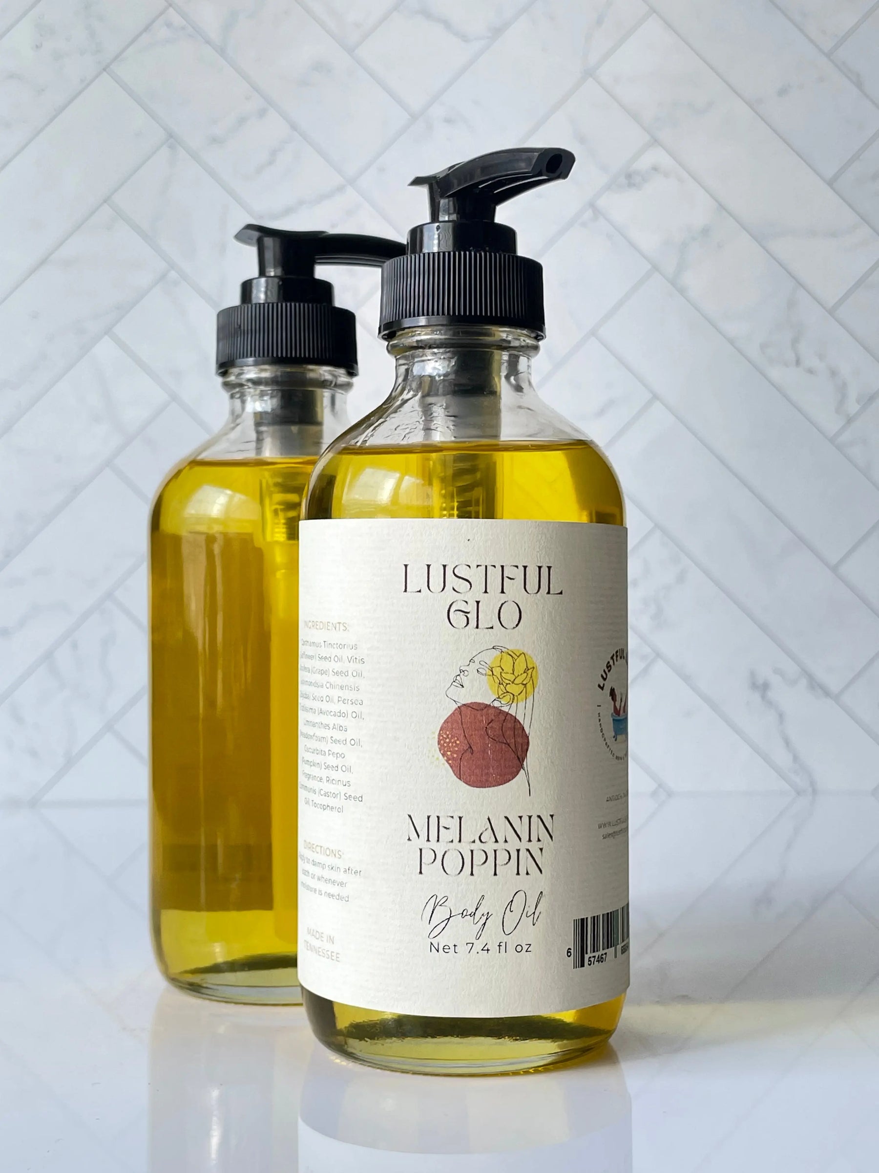 Lustful Glo Body Oil by Lustful Bath, LLC, natural skincare detail photo 6