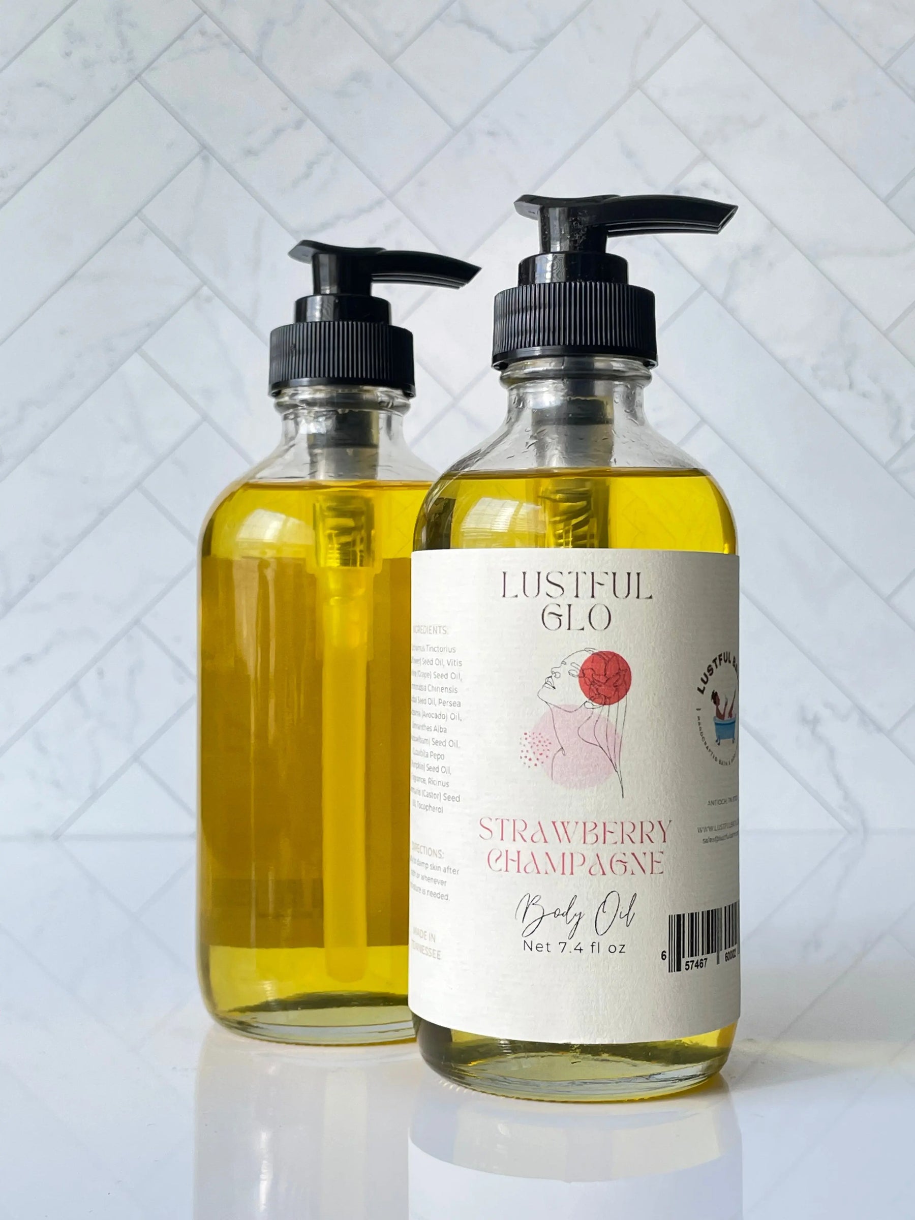 Lustful Glo Body Oil by Lustful Bath, LLC, natural skincare detail photo 7
