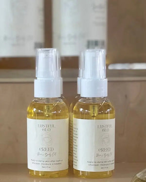 Lustful Glo Body Oil by Lustful Bath, LLC, natural skincare detail photo 15