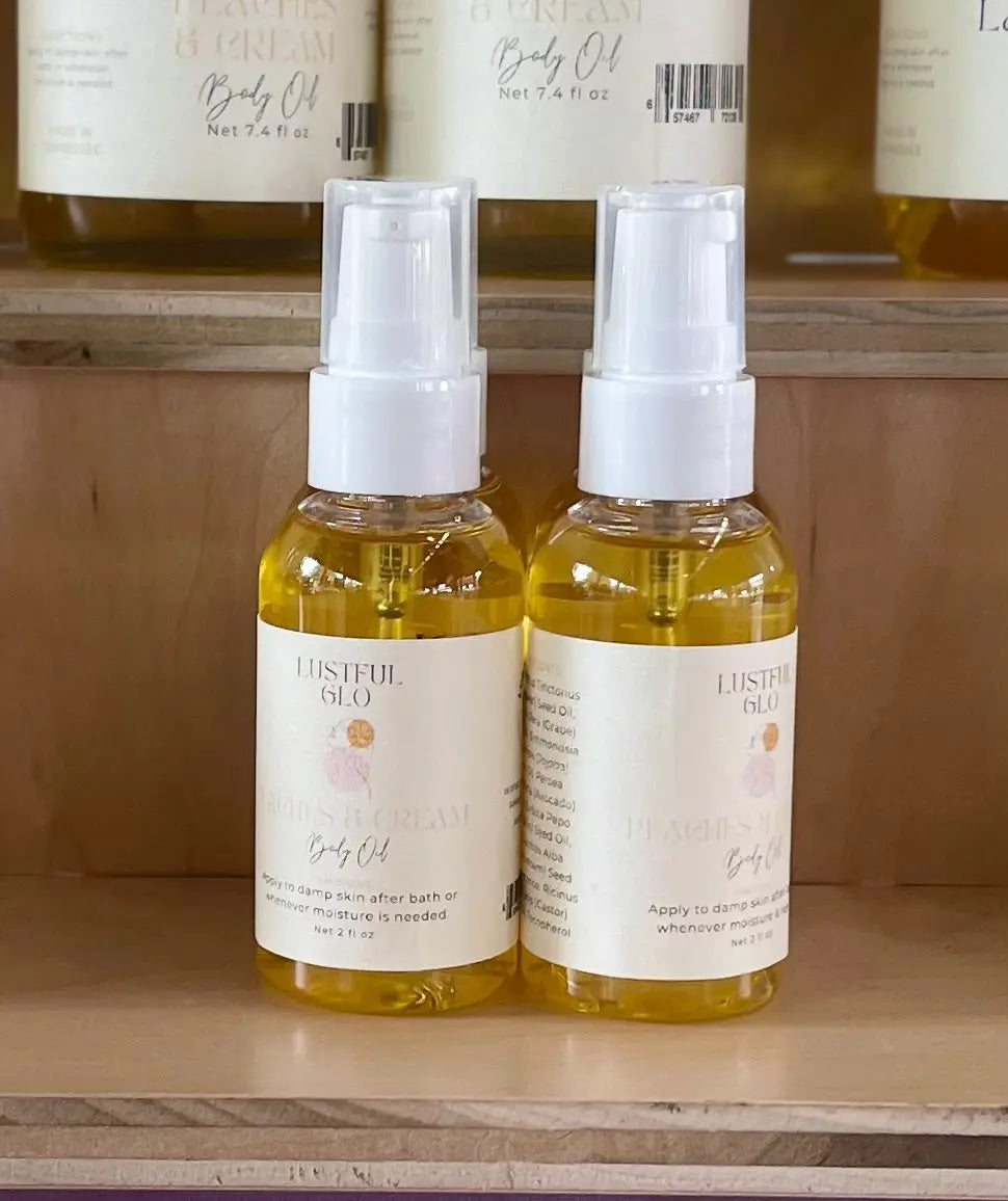 Lustful Glo Body Oil by Lustful Bath, LLC, natural skincare detail photo 17