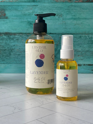 Lustful Glo Body Oil by Lustful Bath, LLC, natural skincare detail photo 23