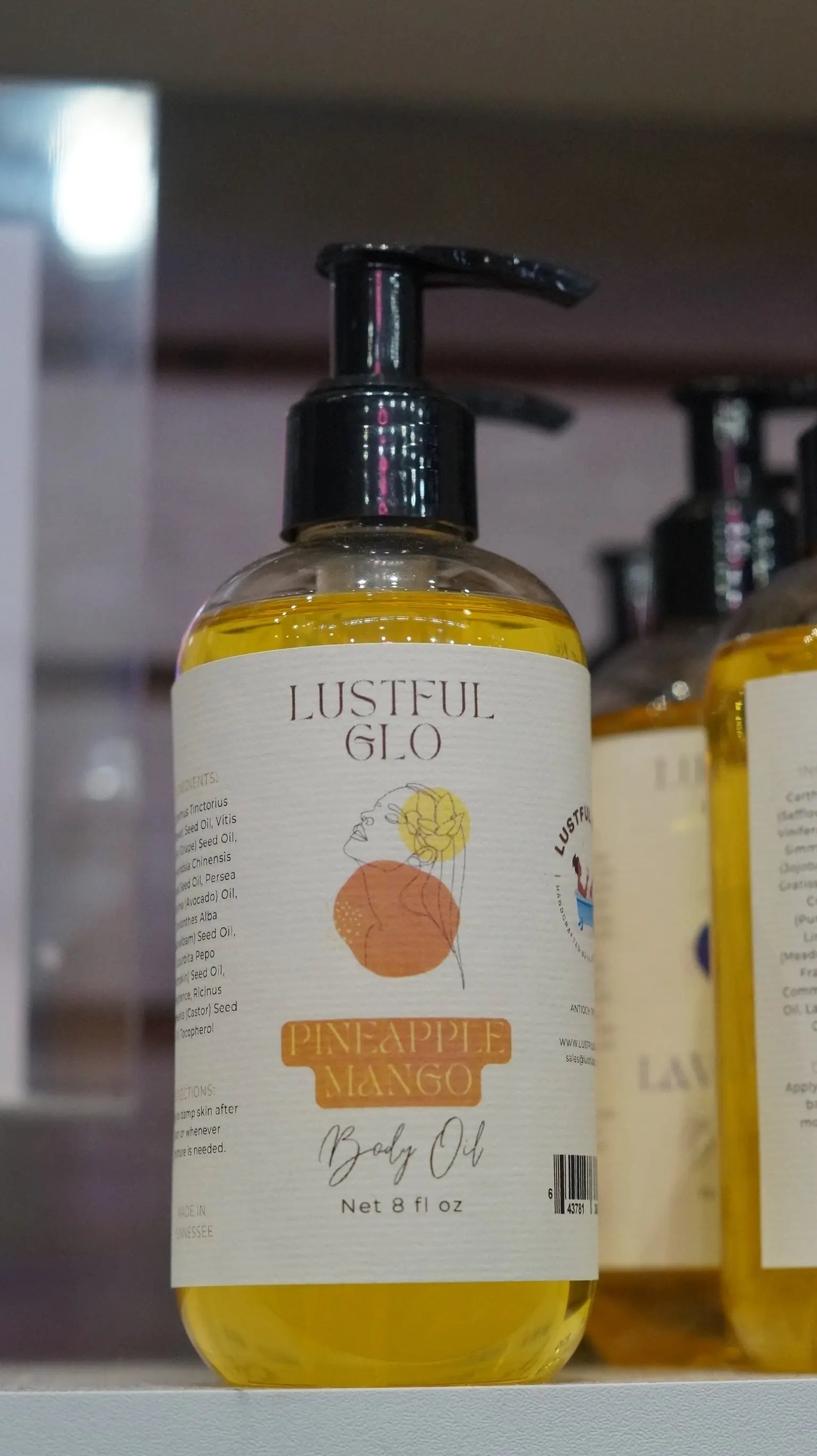 Lustful Glo Body Oil by Lustful Bath, LLC, natural skincare detail photo 31