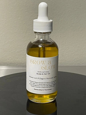Lustful Glo Scalp & Hair Growth Oil by Lustful Bath, LLC, natural skincare detail photo 2