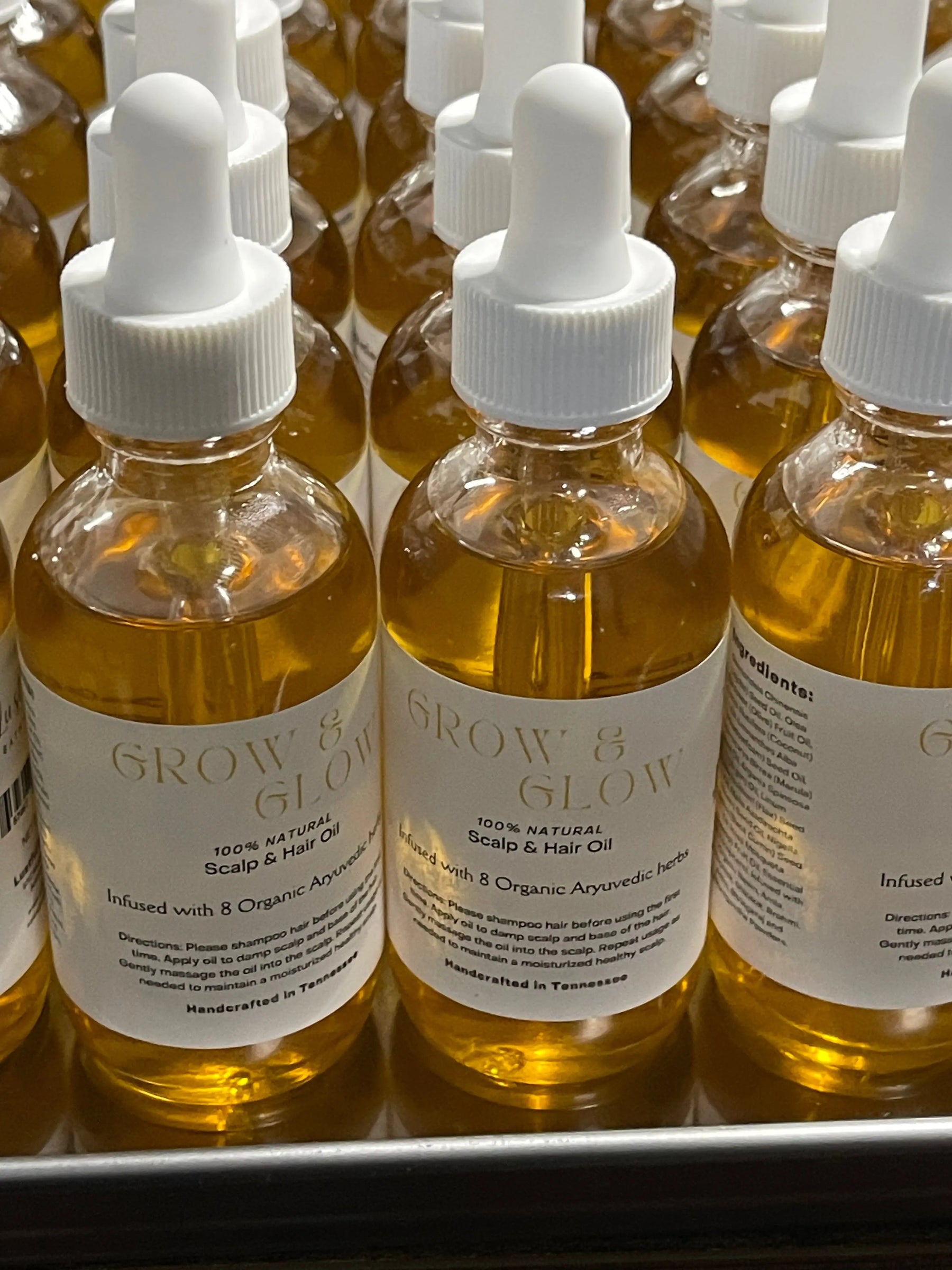 Lustful Glo Scalp & Hair Growth Oil by Lustful Bath, LLC, natural skincare detail photo 3