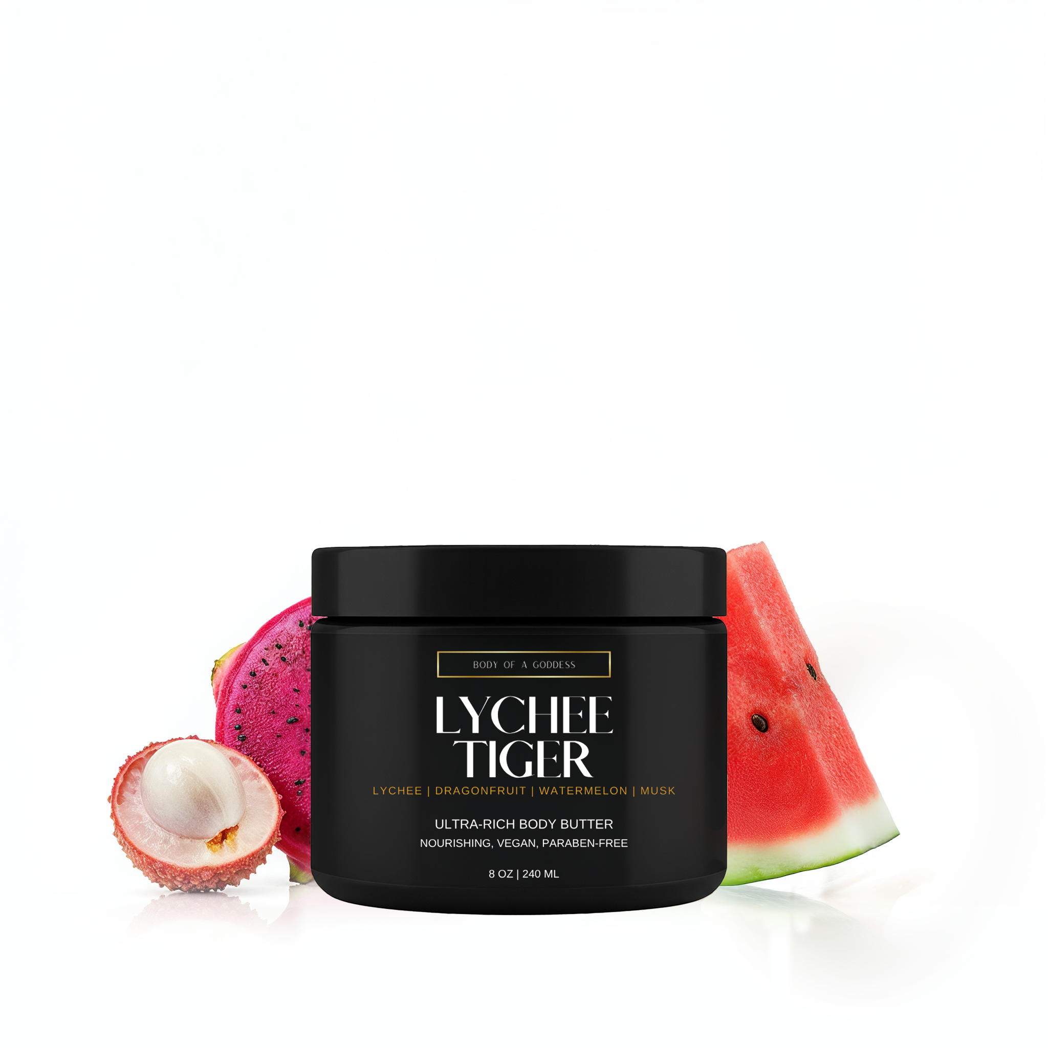 LYCHEE TIGER BODY BUTTER by Body of a Goddess