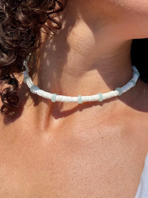 Lanikai Necklace by HALT, handmade jewelry detail photo 3