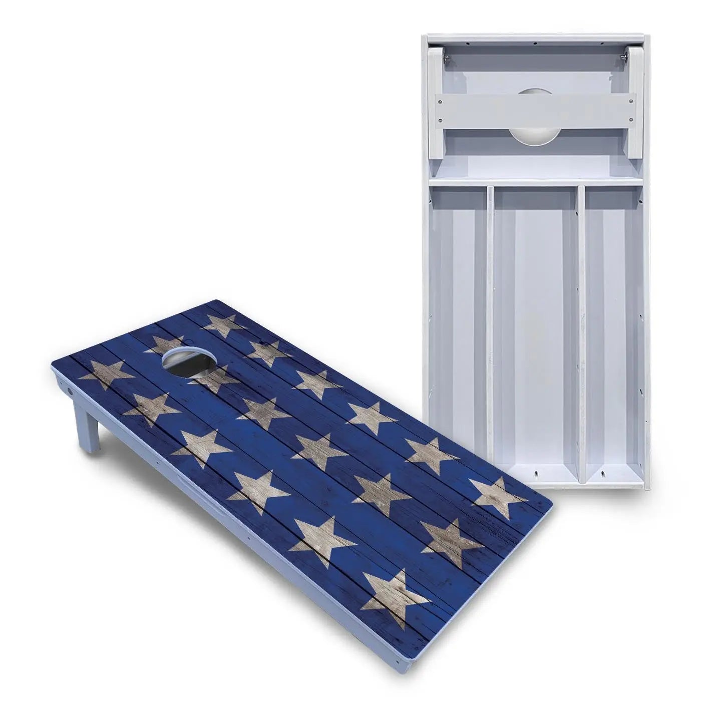 Large Stars & Stripes Cornhole Boards - All Weather Series by Cornhole Solutions, custom cornhole board detail photo 7
