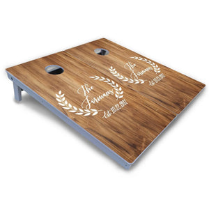 Laurel Cornhole Boards - All Weather Series by Cornhole Solutions, custom cornhole board detail photo 3