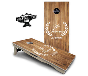 Laurel Cornhole Boards - Pro Solution Elite Series by Cornhole Solutions, custom cornhole board detail photo 2