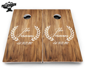 Laurel Cornhole Boards - Pro Solution Elite Series by Cornhole Solutions, custom cornhole board detail photo 4