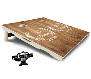 Laurel Cornhole Boards - Pro Solution Elite Series by Cornhole Solutions, custom cornhole board detail photo 5