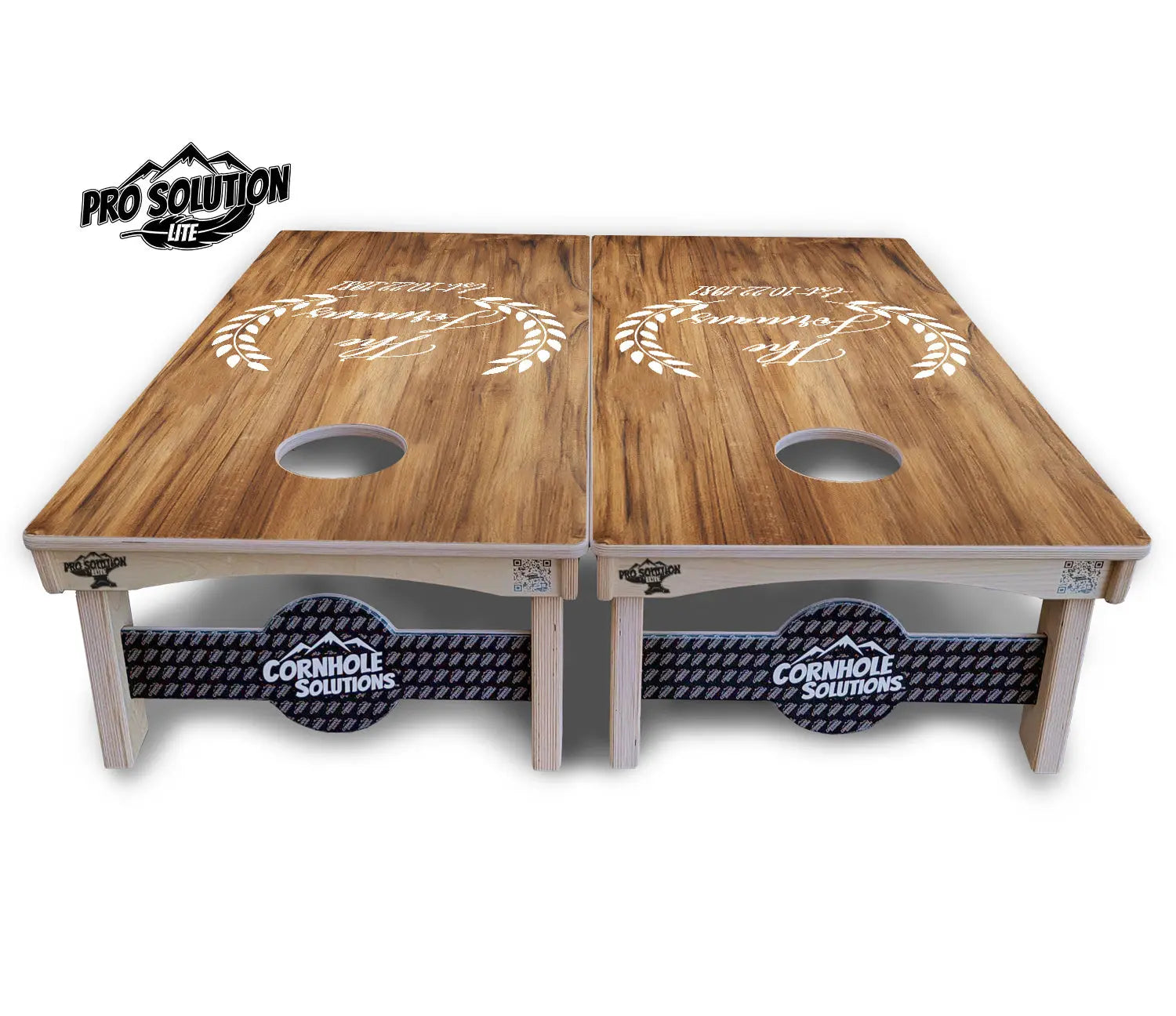 Laurel Cornhole Boards - Pro Solution Lite Series by Cornhole Solutions, custom cornhole board detail photo 3