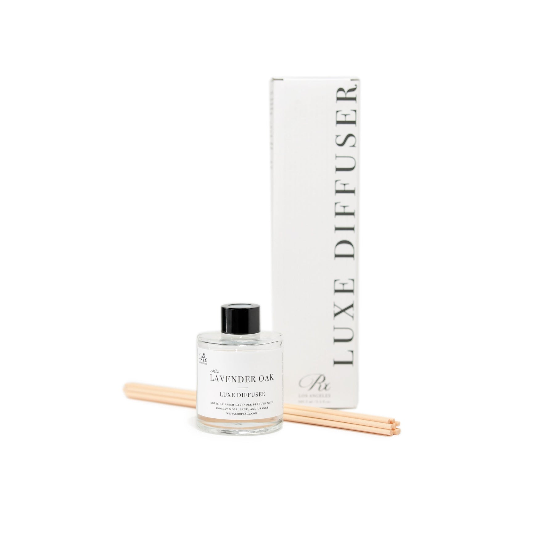 Lavender Oak Reed Diffuser by RXLA, product photo 5 of 6