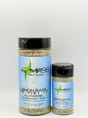 Lemon Basil Blend by Compass Point, Southern food gift main product photo