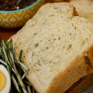Lemon & Rosemary Savory Loaf (Full Loaf) detail view by Two and a Half Irishmen - Traditional Irish Baking