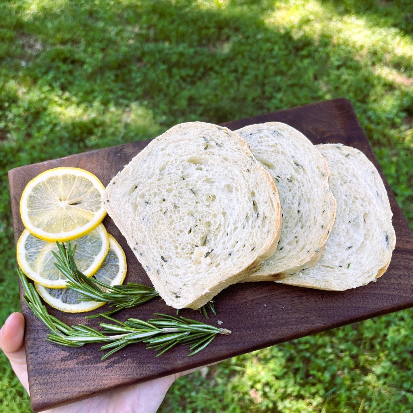 Lemon & Rosemary Savory Loaf (Full Loaf) detail view by Two and a Half Irishmen - Traditional Irish Baking
