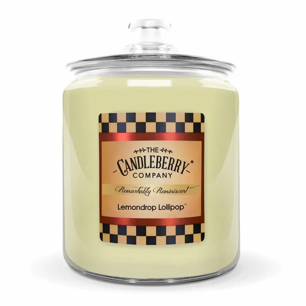 Lemondrop Lollipop™, 4 - Wick, Cookie Jar Candle (Collective) by The Candleberry® Candle Company, scented candle main product photo