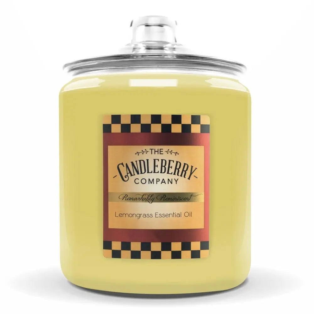 Lemongrass Essential Oil™, 4 - Wick, Cookie Jar Candle (Collective) by The Candleberry® Candle Company, scented candle main product photo