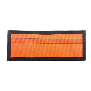 Lieutenant Wallet - Firehose Edition by Recycled Firefighter, handmade leather goods detail photo 15
