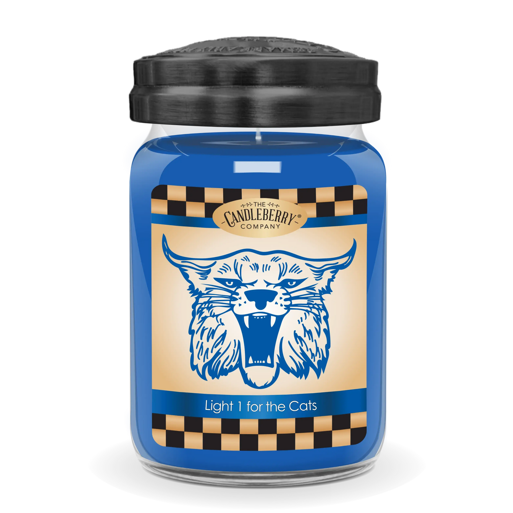 Light One For The Cats™, Large Jar Candle (Collective) by The Candleberry® Candle Company, scented candle main product photo