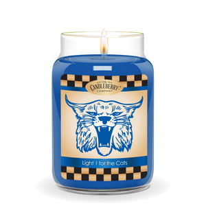 Light One For The Cats™, Large Jar Candle (Collective) by The Candleberry® Candle Company, scented candle detail photo 2