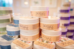 THE LILY GARDEN 8 oz. ~ FARM TO TABLE HAND CREAM detail view by Essential Journeys