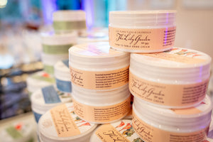 THE LILY GARDEN 8 oz. ~ FARM TO TABLE HAND CREAM detail view by Essential Journeys