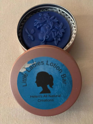 Little Ladies Lotion Bar by Helen's All Natural Creations, natural skincare detail photo 6
