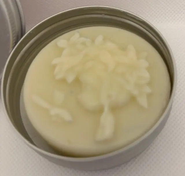 Little Lady Lotion Bar Unscented by Helen's All Natural Creations, scented candle detail photo 4