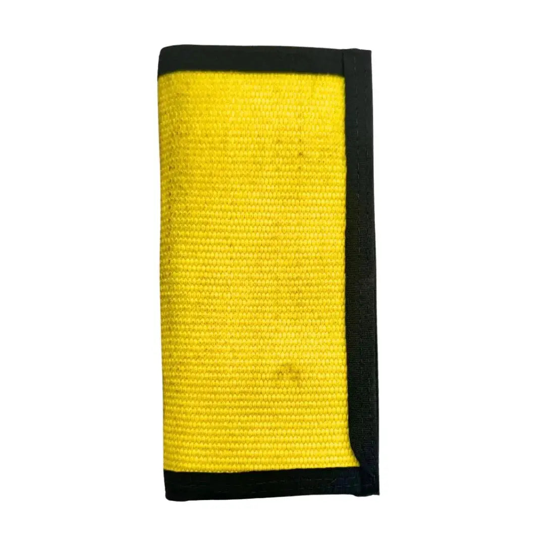 Long Wallet (No-Snap - with chain grommet) by Recycled Firefighter, handmade leather goods detail photo 2