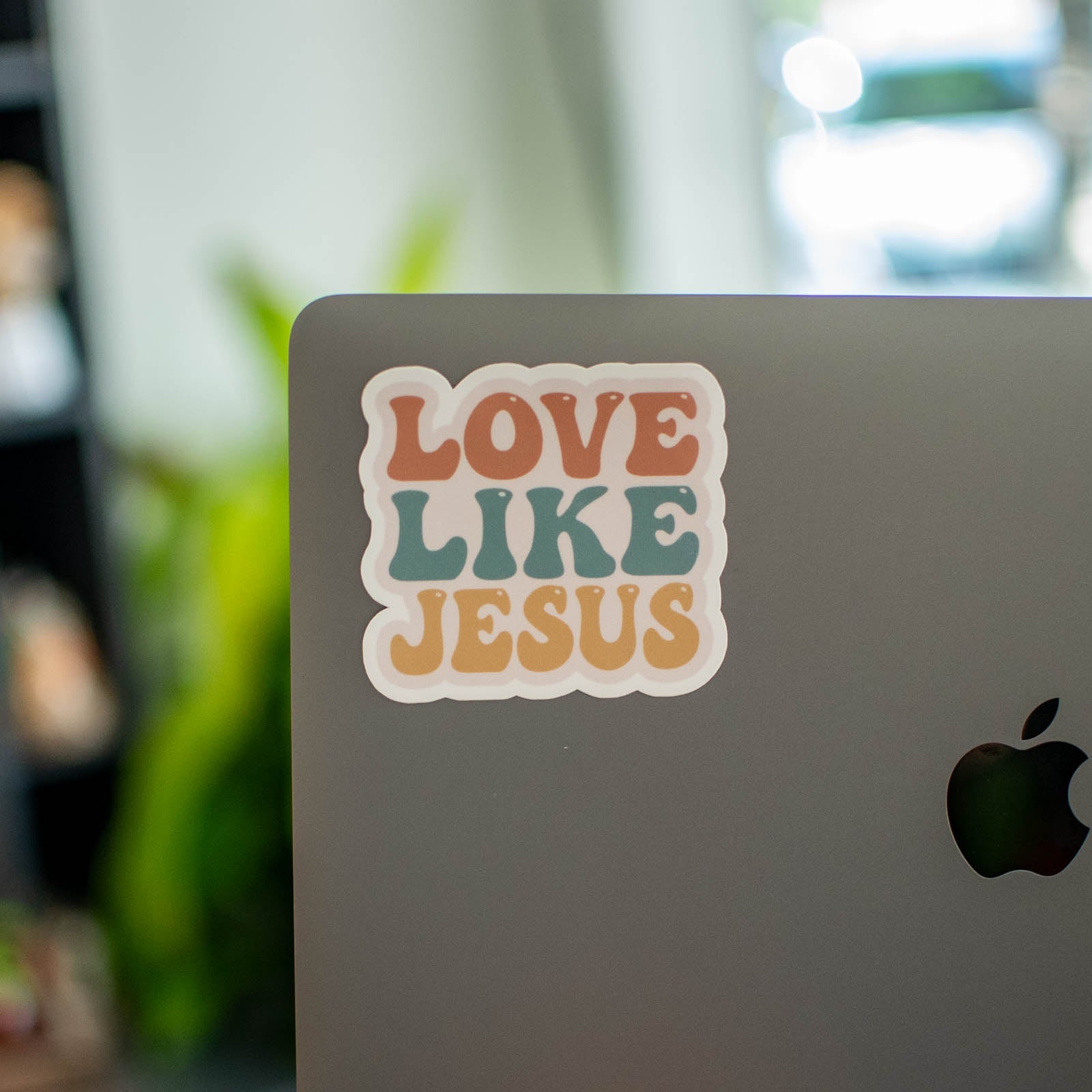 Love Like Jesus - Sticker by Still Magnolia, vinyl decal detail photo 2