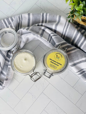 Melanin Popping Body Butter by Lustful Bath, LLC, natural skincare detail photo 3